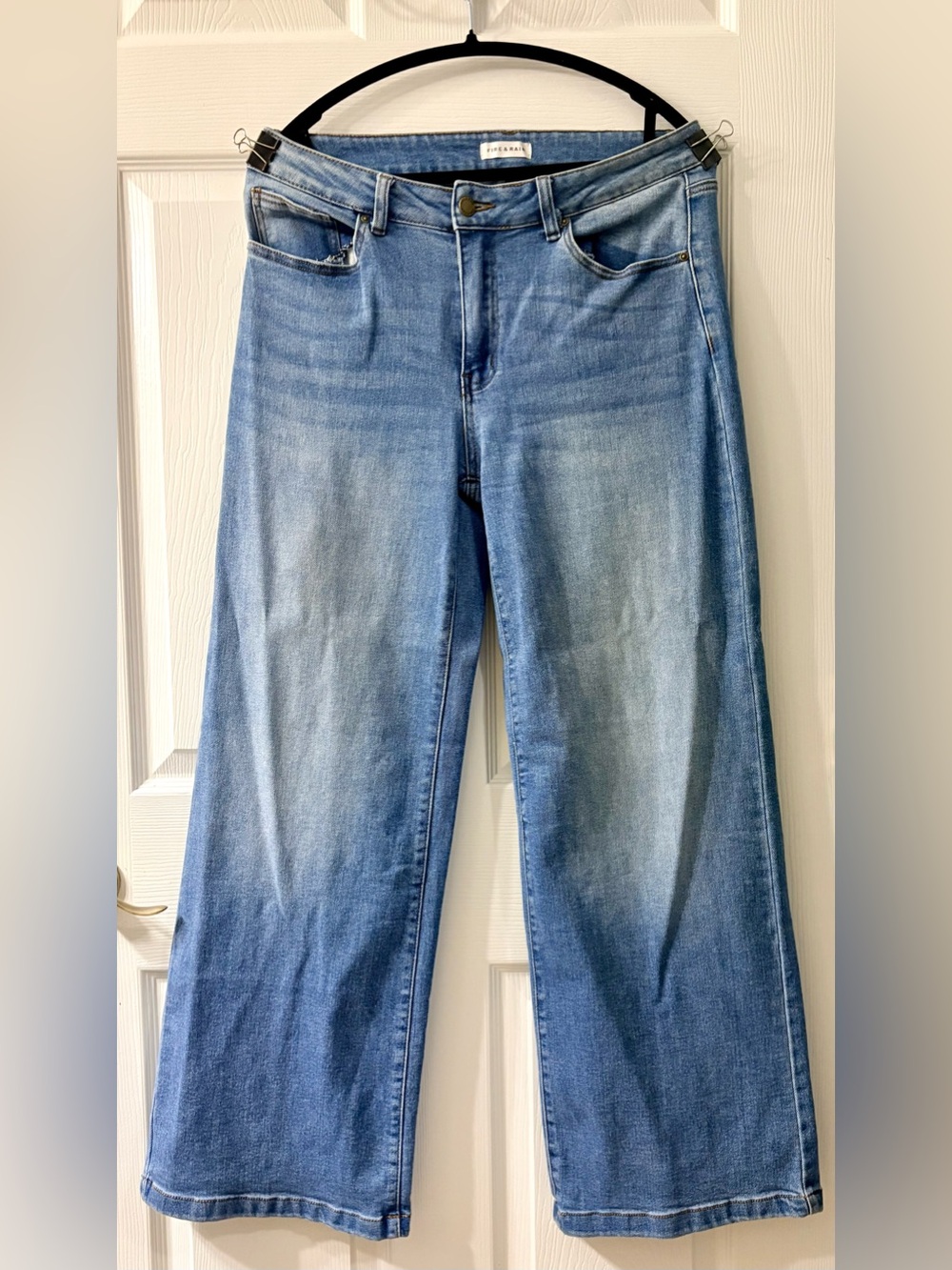 Fire & Rain Light Wash Wide Leg Jeans size 15